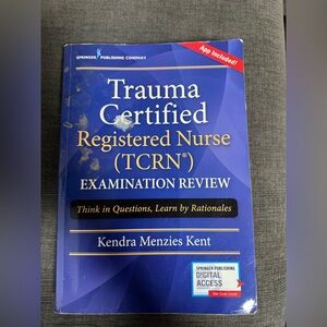 Trauma Certified Registered Nurse (TCRN) Exam Review Book - Blue
